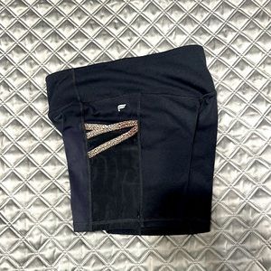 Fabletics Motion365 Spandex Shorts Mesh Pockets (XS)